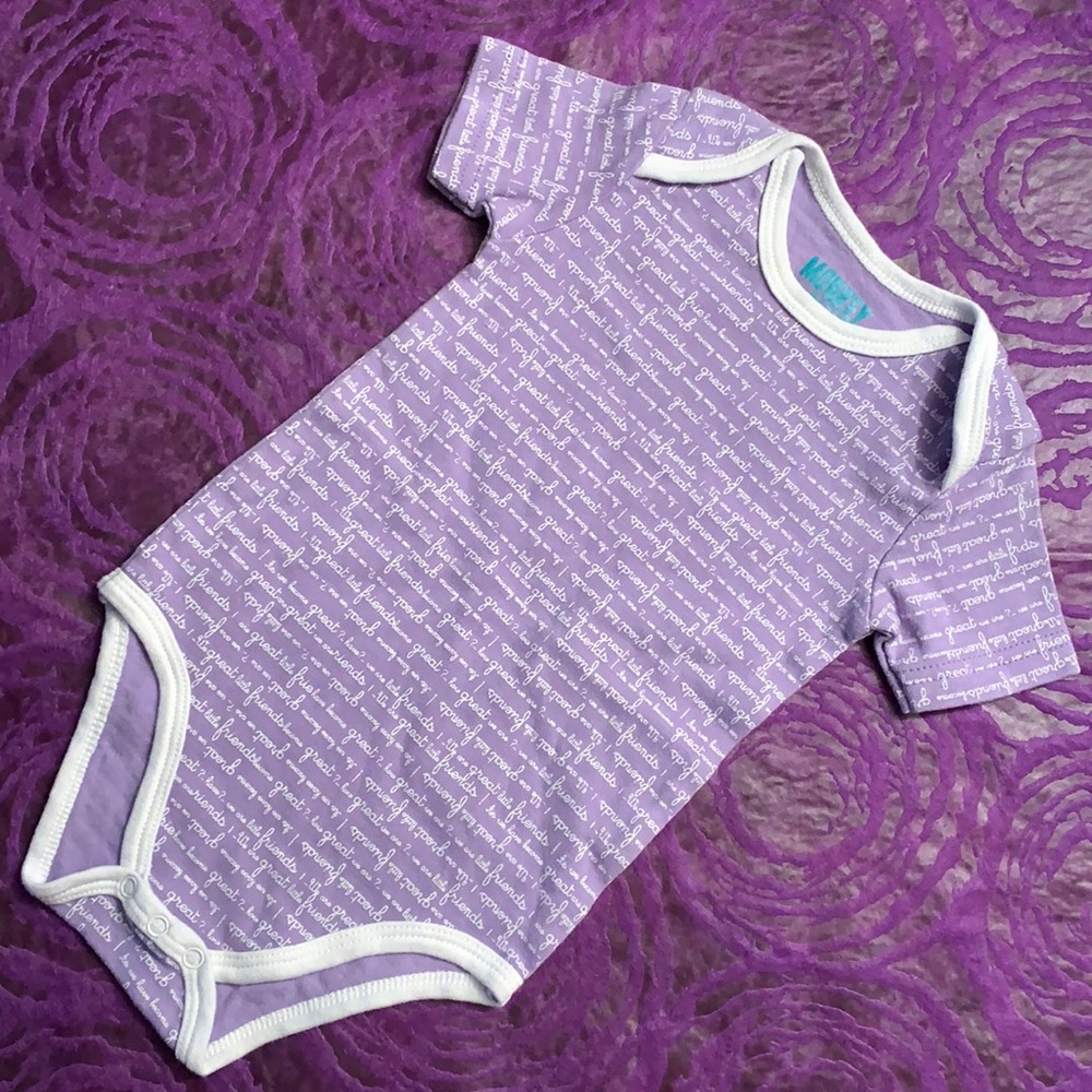 Monkey Bars friends onesie, size 18 mos, EUC